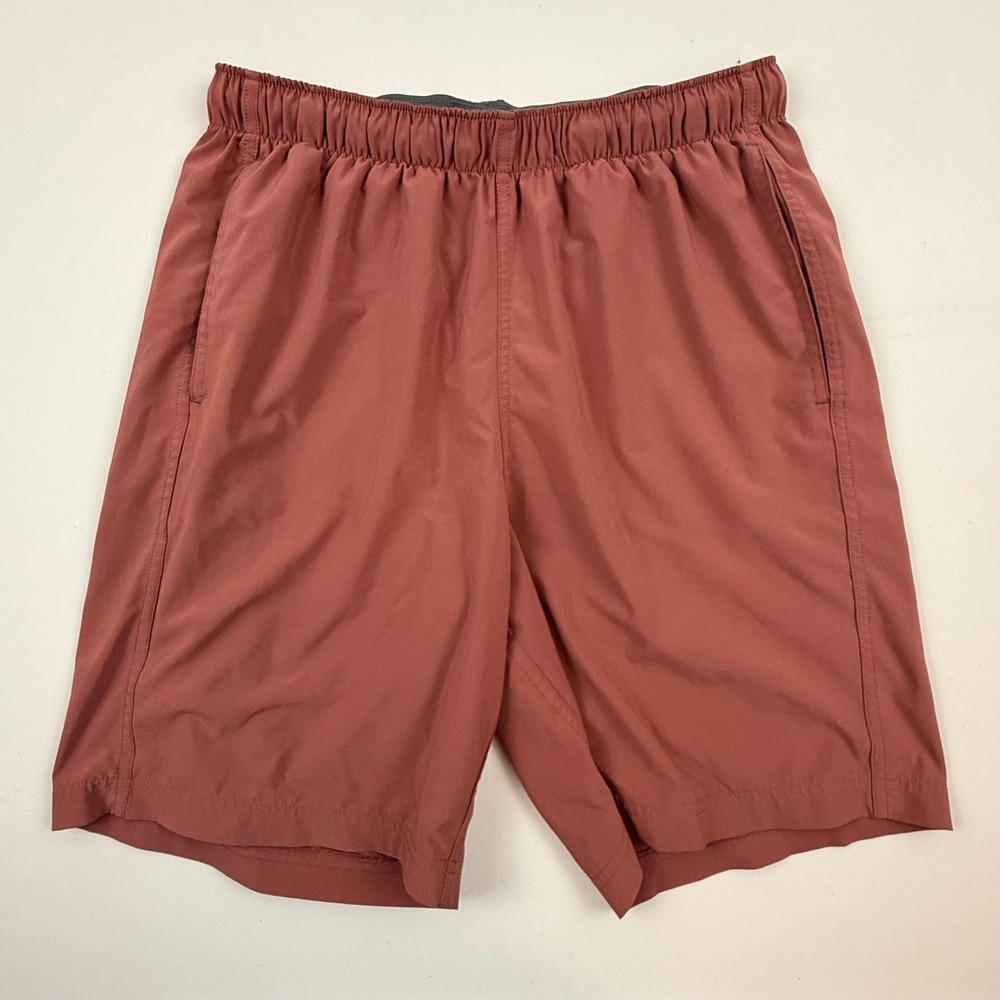 Free Fly Mens Bamboo Lined Shorts Terracotta Orange Size Small Active Fishing
